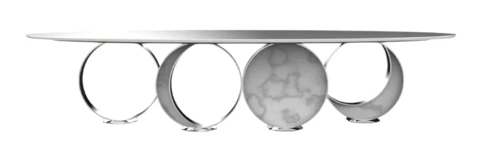 Mesa De Jantar Moon