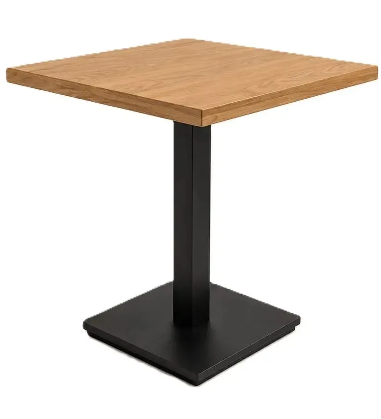 Mesa Para Restaurante Tampo Madeira Laminado